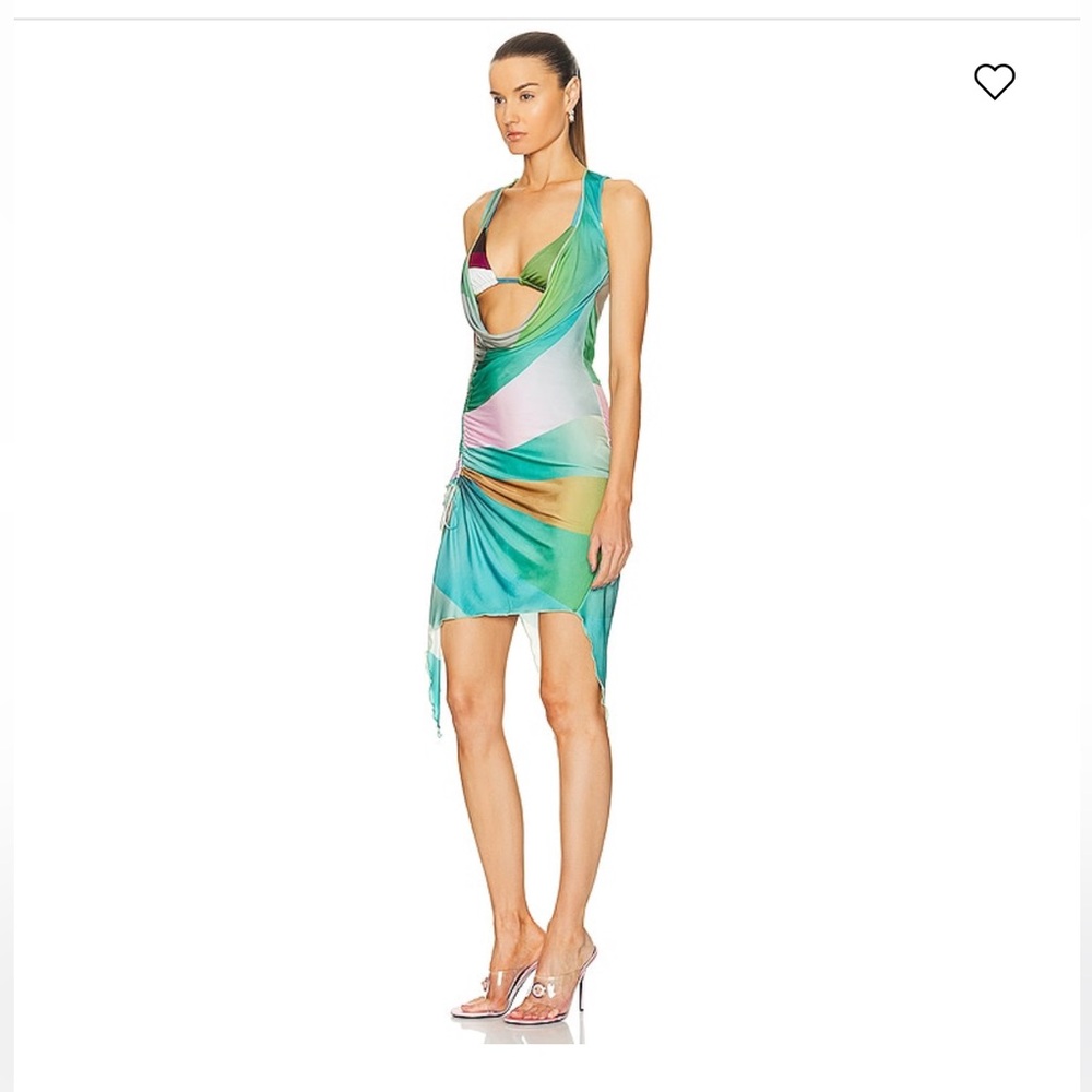 Siedres multicolor mini dress